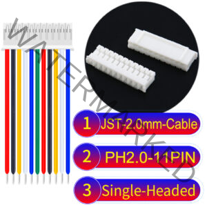 JST PH2.0 11Pin Single-Headed Cable