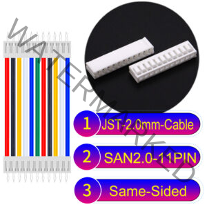 JST 2.0mm SAN2.0 11Pin Single-Headed Cable