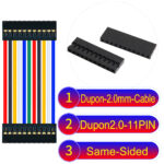 Dupont 2.0mm 11Pin Same-Side-Head Cable