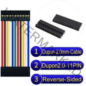 Dupont 2.0mm 11Pin Reverse-Side-Head Cable