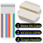 Molex KK-Cable KF2510 12-Pin Single-Headed PVC Cable