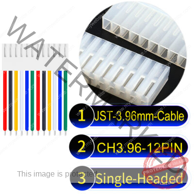 Molex KK3.96 12-Pin Single-Headed 3.96mm PVC Cable