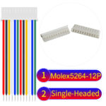 Molex KK 2.54mm MX5264 12Pin Single-Headed Cable