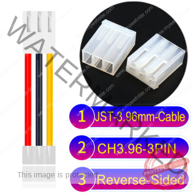 Molex KK3.96 3-Pin Reverse-Side-Head 3.96mm PVC Cable