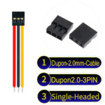 Dupont 2.0mm 3Pin Single-Headed Cable