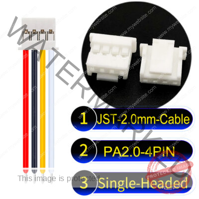 JST PA2.0 4Pin Single-Headed Cable