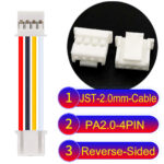 JST PA2.0 4Pin Reverse-Side-Head Cable