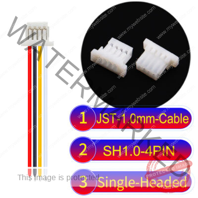 JST SH1.0 4Pin Single-Headed Cable