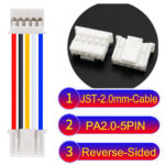 JST PA2.0 5Pin Reverse-Side-Head Cable