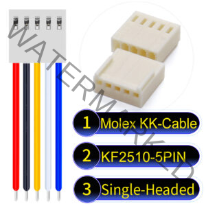 Molex KK-Cable KF2510 5-Pin Single-Headed PVC Cable