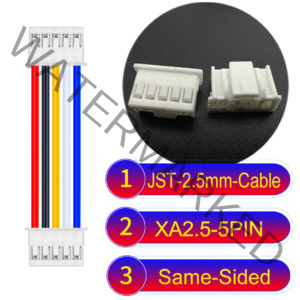 JST 2.5mm XA 5Pin Same-Side-Head Cable