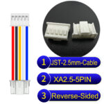 JST 2.5mm XA 5Pin Reverse-Side-Head Cable
