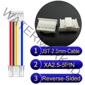 JST 2.5mm XA 5Pin Reverse-Side-Head Cable