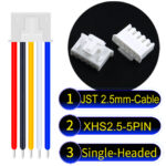 JST XHS2.5 with Belt Lock 5Pin Single-Headed Cable