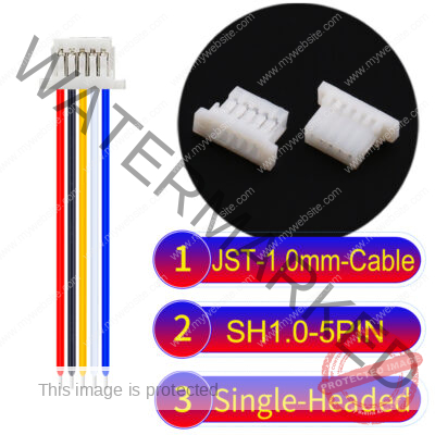 JST SH1.0 5Pin Single-Headed Cable