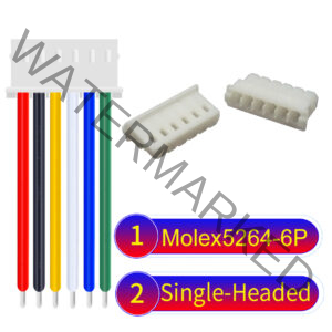 Molex KK 2.54mm MX5264 6Pin Single-Headed Cable