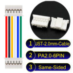 JST PA2.0 6Pin Same-Side-Head Cable