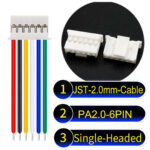 JST PA2.0 6Pin Single-Headed Cable