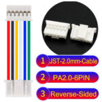 JST PA2.0 6Pin Reverse-Side-Head Cable