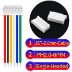 JST PH2.0 6Pin Single-Headed Cable
