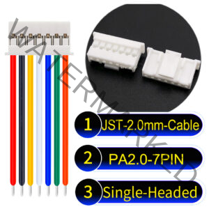 JST PA2.0 7Pin Single-Headed Cable