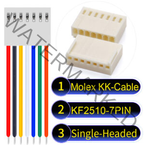 Molex KK-Cable KF2510 7-Pin Single-Headed PVC Cable