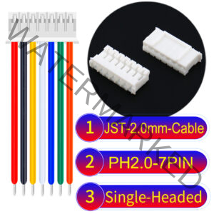 JST PH2.0 7Pin Single-Headed Cable