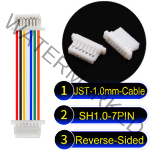 JST SH1.0 7Pin Reverse-Side-Head Cable