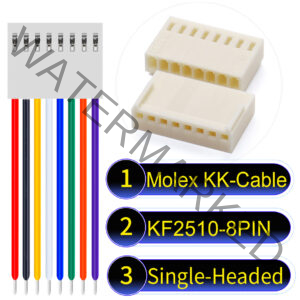 Molex KK-Cable KF2510 8-Pin Single-Headed PVC Cable