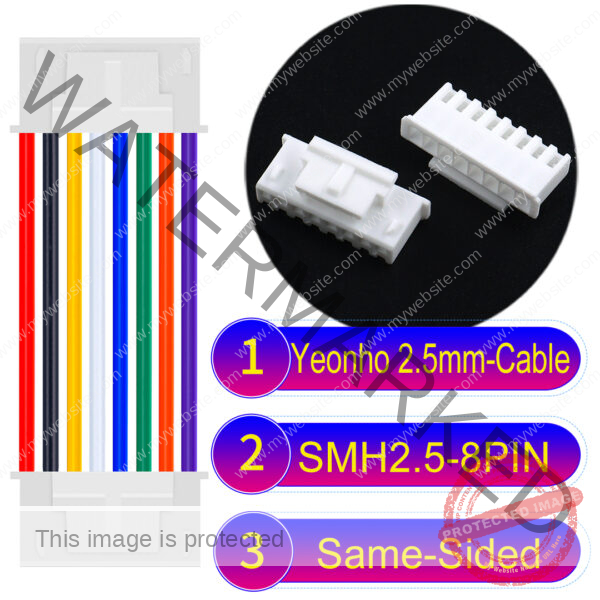 yeonho SMH250 8Pin Same-Side-Head Cable