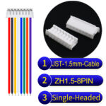 JST ZH1.5 8Pin Single-Headed Cable