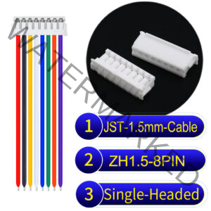 JST ZH1.5 8Pin Single-Headed Cable