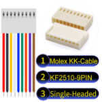 Molex KK-Cable KF2510 9-Pin Single-Headed PVC Cable