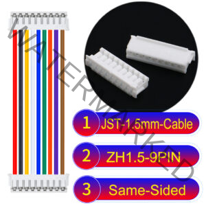 JST ZH1.5 9Pin Same-Side-Head Cable