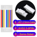JST XHS2.5 with Belt Lock 9Pin Same-Side-Head Cable