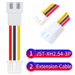 JST XH 3Pin Male Female Extension Cable