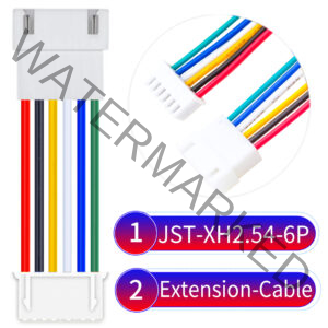 JST XH 6Pin Male Female Extension Cable