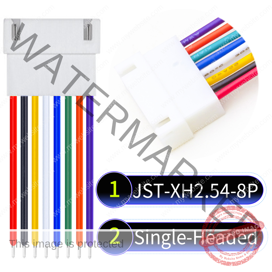 JST XH 8Pin Female Single-Headed Cable