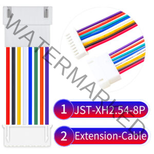 JST XH 8Pin Male Female Extension Cable