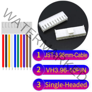 JST VH 10Pin Single-Headed Cable