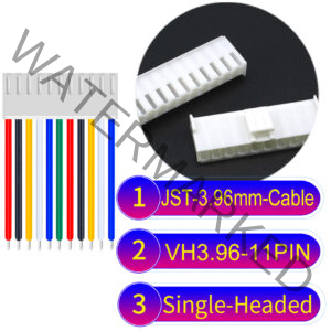 JST VH 11Pin Single-Headed Cable