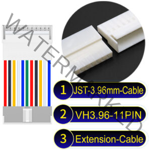 JST VH 11Pin Male Female Extension Cable