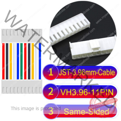 JST VH 11Pin Same-Side-Head Cable