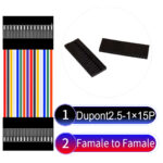 Dupont 2.54mm Female to Female 1×15Pin Cable