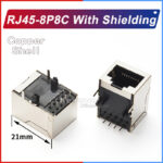 RJ45-8P8C With Shielding Ethernet Connector for fast data transfer