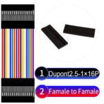 Dupont 2.54mm Female to Female 1×16Pin Cable