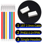 JST PHD2.0 2×7Pin Dual Row Single-Headed Cable
