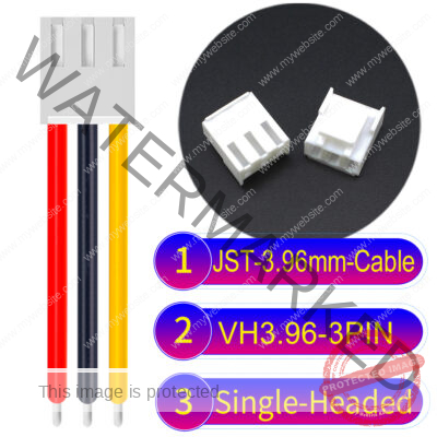 JST VH 3Pin Single-Headed Cable