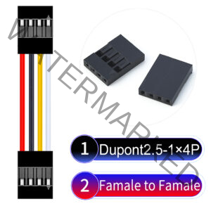 Dupont 2.54mm Female to Female 1×4Pin Cable