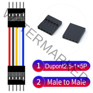 Dupont 2.54mm Male to Male 1×5Pin Cable